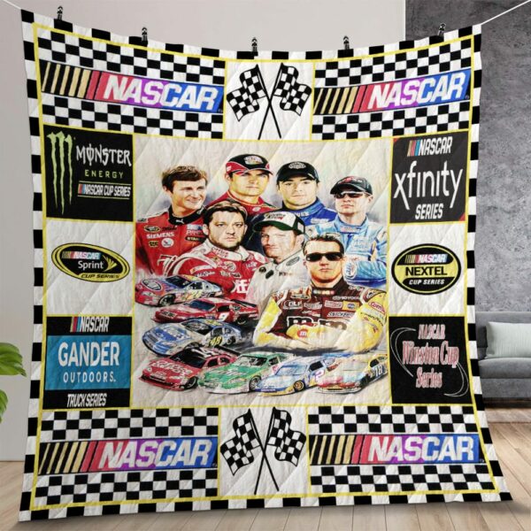 Nascar All Star Race Quilt Gift For Christmas Birthday Thanksgiving