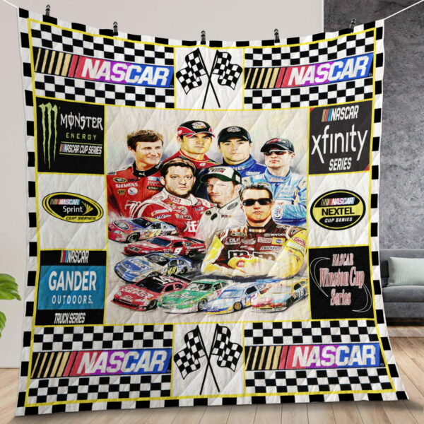 Nascar All Star Race Quilt Gift For Family On Christmas Black Friday