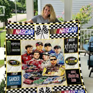 Nascar All Star Race Quilt Gift For Family On Christmas Black Friday Cyber Monday