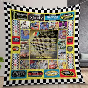 Nascar Legends Quilt Gift For Christmas Birthday Thanksgiving