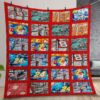 Nascar Quilt Gift For Christmas Birthday Thanksgiving Version 2