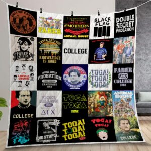 National Lampoons Animal House Quilt Gift For Christmas Birthday Thanksgiving Version 1