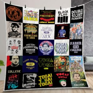 National Lampoons Animal House Quilt Gift For Christmas Birthday Thanksgiving Version 3