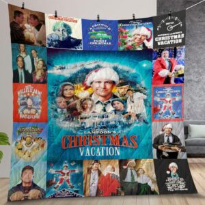 National Lampoons Christmas Vacation Quilt Gift For Christmas Birthday Thanksgiving Version 2
