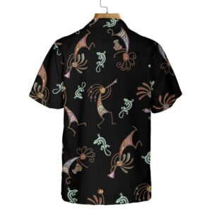 Native American Kokopelli Lizard Tribal Hawaiian Shirt Funny Native American Indian Shirt 2