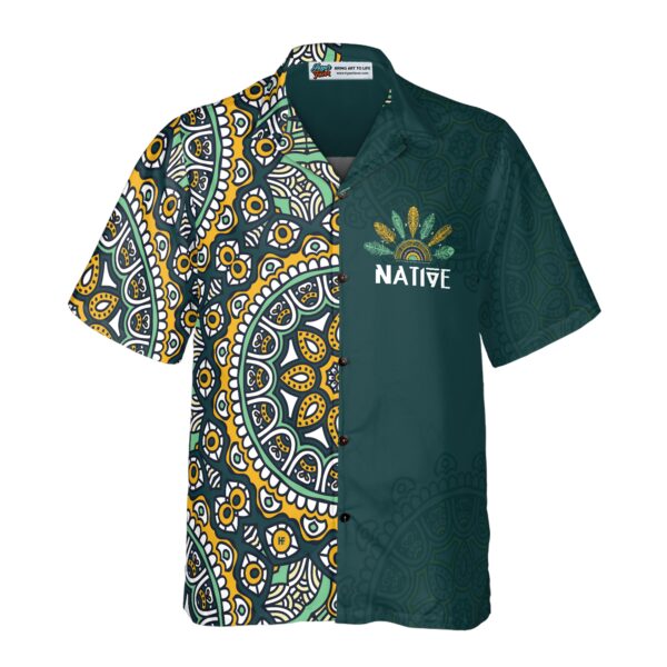 Native American Mandala Style Limited Edition Hawaiian Shirt Native American Vintage Seamless Pattern Shirt 2