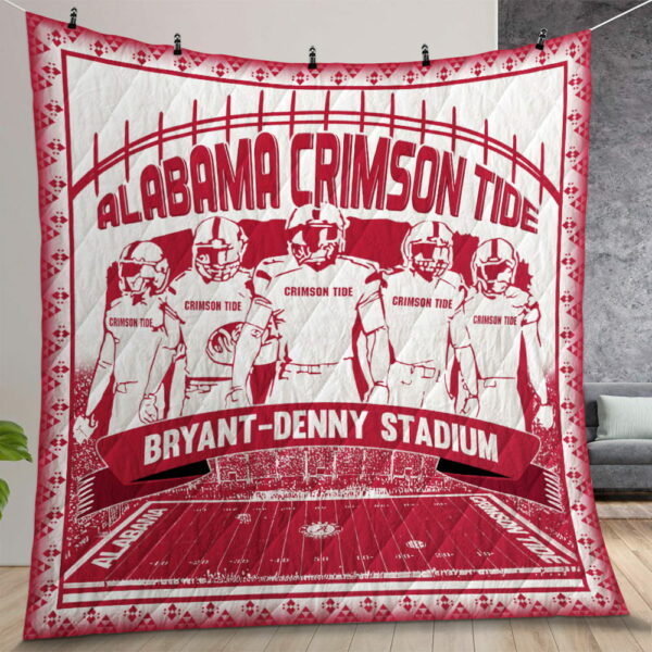 Ncaa Alabama Crimson Tide Quilt Gift For Christmas Birthday Thanksgiving Version 3