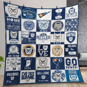 Ncaa Butler Bulldogs Quilt Gift For Christmas Birthday Thanksgiving