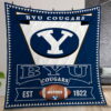 Ncaa Byu Cougars Quilt Gift For Christmas Birthday Thanksgiving Version 1