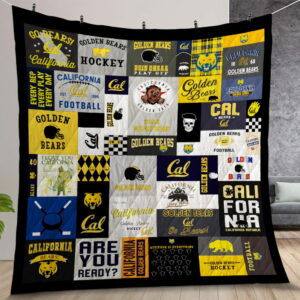 Ncaa California Golden Bears Quilt Gift For Christmas Birthday Thanksgiving Version 2