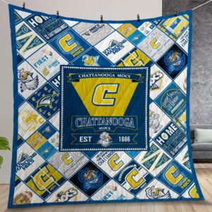 Ncaa Chattanooga Mocs Quilt Gift For Christmas Birthday Thanksgiving