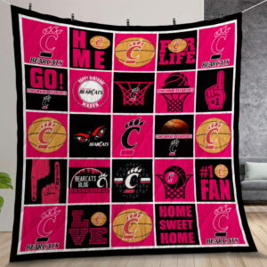 Ncaa Cincinnati Bearcats Quilt Gift For Christmas Birthday Thanksgiving Version 1