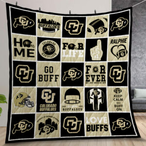Ncaa Colorado Buffaloes Quilt Gift For Christmas Birthday Thanksgiving