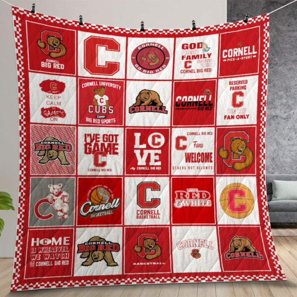 Ncaa Cornell Big Red Quilt Gift For Christmas Birthday Thanksgiving Version 1