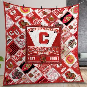 Ncaa Cornell Big Red Quilt Gift For Christmas Birthday Thanksgiving Version 3
