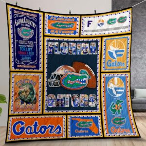Ncaa Florida Gators Quilt Gift For Christmas Birthday Thanksgiving Version 1