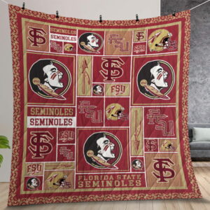 Ncaa Florida State Seminoles Quilt Gift For Christmas Birthday Thanksgiving Version 1