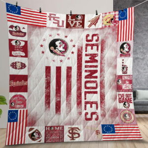 Ncaa Florida State Seminoles Quilt Gift For Christmas Birthday Thanksgiving Version 2