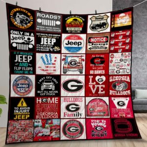 Ncaa Georgia Bulldogs Quilt Gift For Christmas Birthday Thanksgiving Version 2