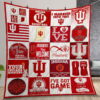 Ncaa Indiana Hoosiers Quilt Gift For Christmas Birthday Thanksgiving Version 1