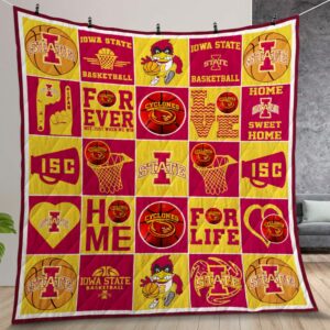 Ncaa Iowa State Cyclones Quilt Gift For Christmas Birthday Thanksgiving Version 2