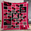 Ncaa Miami Redhawks Quilt Gift For Christmas Birthday Thanksgiving Version 1