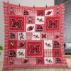 Ncaa Miami Redhawks Quilt Gift For Christmas Birthday Thanksgiving Version 2