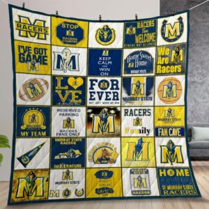 Ncaa Murray State Racers Quilt Gift For Christmas Birthday Thanksgiving Version 3