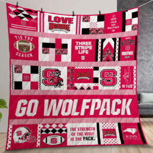 Ncaa NC State Wolfpack Quilt Gift For Christmas Birthday Thanksgiving Version 3