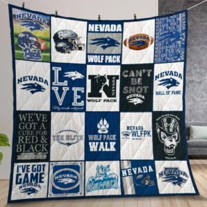 Ncaa Nevada Wolf Pack Quilt Gift For Christmas Birthday Thanksgiving Version 1