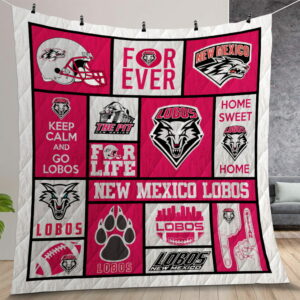 Ncaa New Mexico Lobos Quilt Gift For Christmas Birthday Thanksgiving