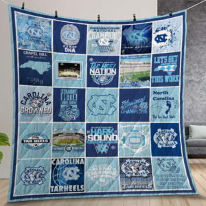 Ncaa North Carolina Tar Heels Quilt Gift For Christmas Birthday Thanksgiving Version 3