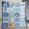 Ncaa North Carolina Tar Heels Quilt Gift For Christmas Birthday Thanksgiving Version 4