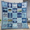 Ncaa North Carolina Tar Heels Quilt Gift For Christmas Birthday Thanksgiving Version 6