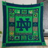 Ncaa Notre Dame Fighting Irish Quilt Gift For Christmas Birthday Thanksgiving Version 2