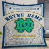 Ncaa Notre Dame Fighting Irish Quilt Gift For Christmas Birthday Thanksgiving Version 7