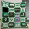 Ncaa Ohio Bobcats Quilt Gift For Christmas Birthday Thanksgiving