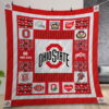 Ncaa Ohio State Buckeyes Quilt Gift For Christmas Birthday Thanksgiving Version 3