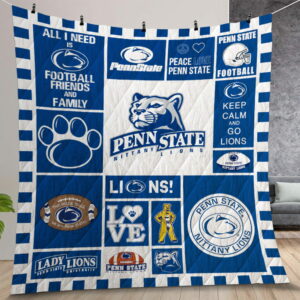 Ncaa Penn State Nittany Lions Quilt Gift For Christmas Birthday Thanksgiving Version 1