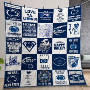 Ncaa Penn State Nittany Lions Quilt Gift For Christmas Birthday Thanksgiving Version 3