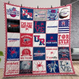 Ncaa Richmond Spiders Quilt Gift For Christmas Birthday Thanksgiving Version 2