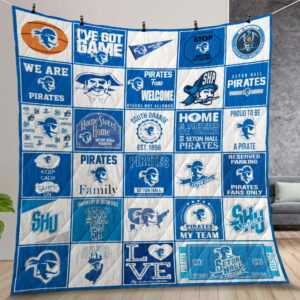 Ncaa Seton Hall Pirates Quilt Gift For Christmas Birthday Thanksgiving Version 1