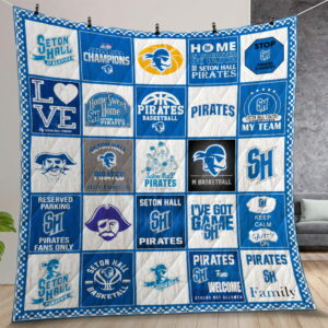 Ncaa Seton Hall Pirates Quilt Gift For Christmas Birthday Thanksgiving Version 2