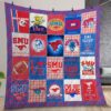 Ncaa Smu Mustangs Quilt Gift For Christmas Birthday Thanksgiving