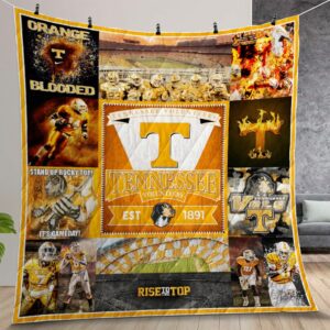 Ncaa Tennessee Volunteers Quilt Gift For Christmas Birthday Thanksgiving Version 2