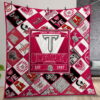 Ncaa Troy Trojans Quilt Gift For Christmas Birthday Thanksgiving