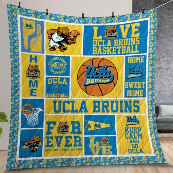Ncaa Ucla Bruins Quilt Gift For Christmas Birthday Thanksgiving Version 2