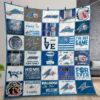 Ncaa Unc Asheville Bulldogs Quilt Gift For Christmas Birthday Thanksgiving