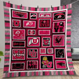 Ncaa Utah Utes Quilt Gift For Christmas Birthday Thanksgiving