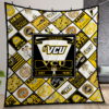 Ncaa Vcu Rams Quilt Gift For Christmas Birthday Thanksgiving